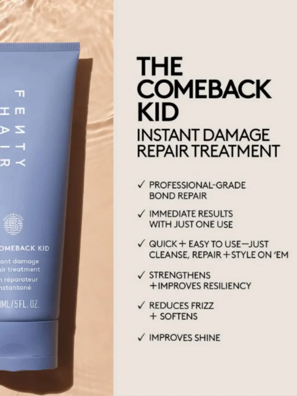 Fenty Beauty healthy hair—fast